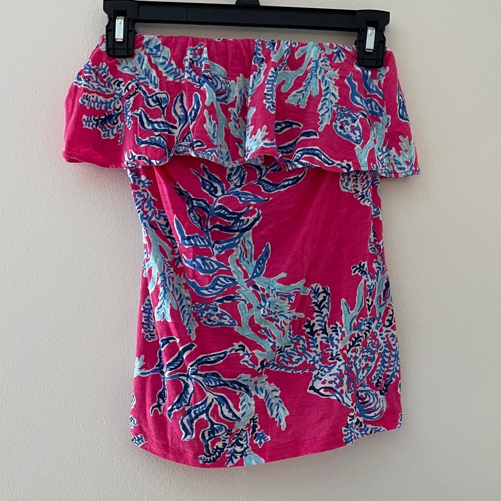 Lilly Pulitzer Strapless Top
